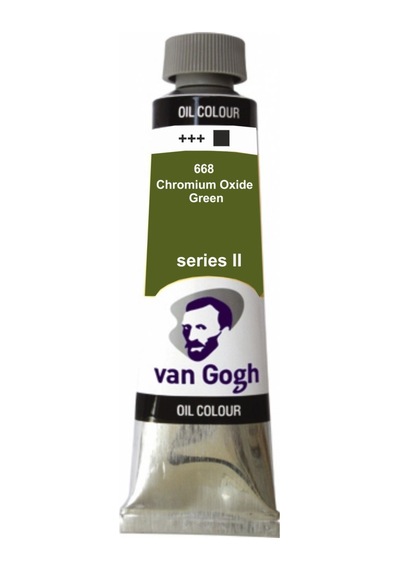 Talens Van Gogh Yağlı Boya 40 ML 668 Chromium Oxide Green