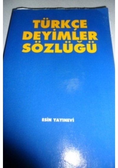 Türkçe Deyimler   Sözlüğü
