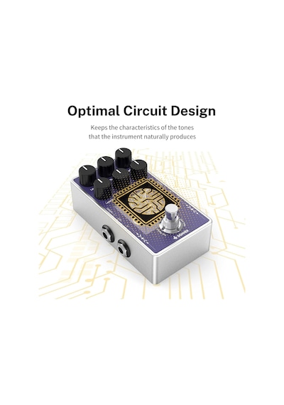 Donner Versatility Delay Pedal Time Effect Pedalı Synthesizer/gitar/drum Machine Uyumlu