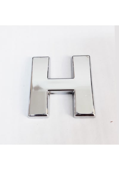Cemax H Harfi 3,75 Cm Krom Yapışkanlı (200518099)