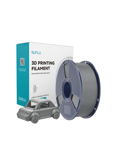 Sunlu Gri Petg Filament - 1.75mm - 1 Kg