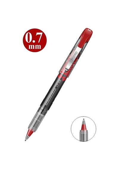 Pilot Kalem Lp-68 1 Adet Scrikss Liquid Pen Pilot Kalem 0.7mm Uçlu Pilot Kalem Hızlı Kuruyan Mürekkepli Pilot Kırmızı