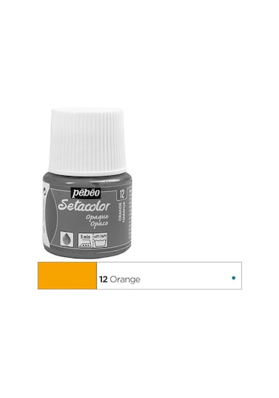 Pebeo Setacolor Opak Örtücü Kumaş Boyası Orange 295-12