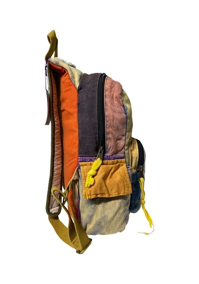 Old Cotton Cargo Kaliteli Laptop Bölmeli Vintage Disayn Sırt Gezi Çantası New Minola 25 Cm X 36 Cm Gri