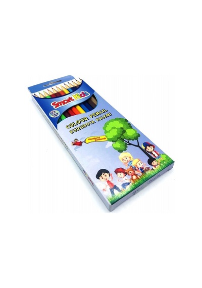 Globox Smartkıds 12 Renk Kuru Boya Kalemi 2963