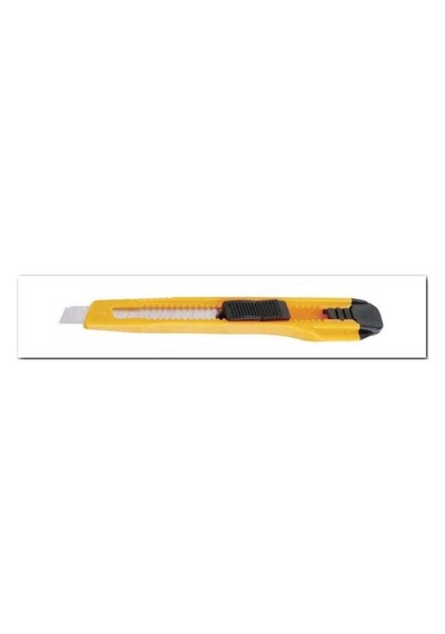 Kraf Maket Bıçağı Dar 635G Sarı