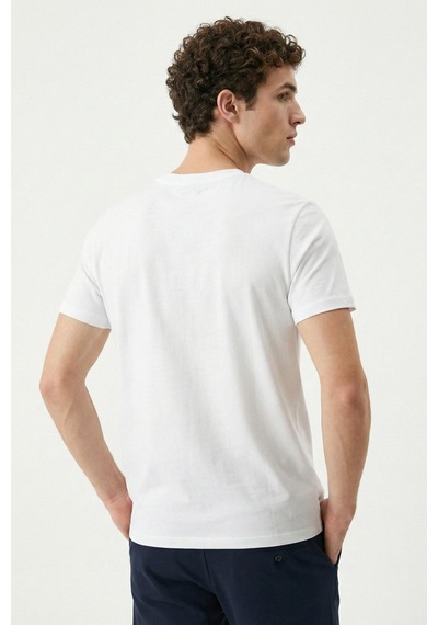 Loft Lf2042271 Erkek Kısa Kol T-shirt Beyaz