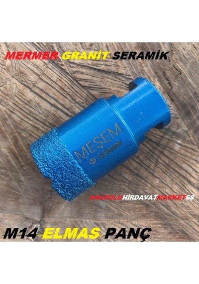 Msm 33mm M14 Mermer Granit Delici Uç Batarya Yeri Açma Ucu