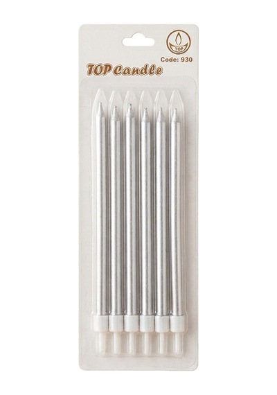 Top Candle Pasta Mumu 6 Adet Doğum Günü Ve Parti Kutlama Seti No:5