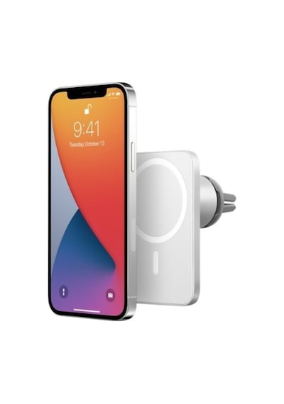 Magsafe Kablosuz Araç İçi Şarj Aleti 15w Manyetik Telefon Tutucu Apple iPhone Uyumlu