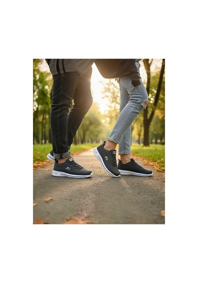 Look Life Günlük Rahat Taban Hafif Esnek Yürüyüş Ayakkabısı Unisex Spor Ayakkabı Sneaker Siyah Look Life Günlük Rahat Taban Hafif Esnek Yürüyüş Ayakkabısı Unisex Spor Ayakkabı Sneaker Siyah