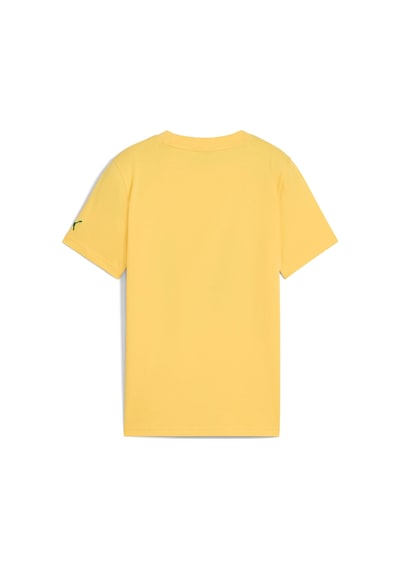 Puma Super Genç Grafik I Tişört 629864 55 SARI Sarı