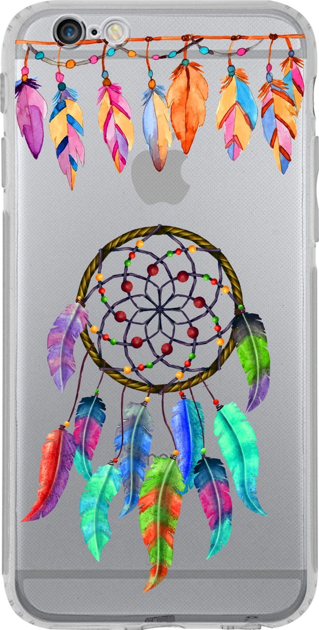 Printify Apple Uyumlu iPhone 6s Plus İle Devil Eye 6 Baskılı Kamera Korumalı Şeffaf Silikon Kılıf 0166f