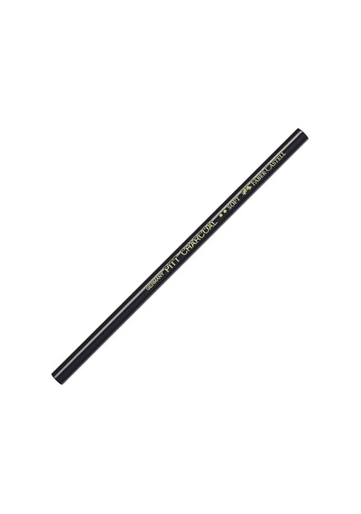 Faber-castell Pitt M.chrome Nat. Kömür Kalem Siyah Yumuşak