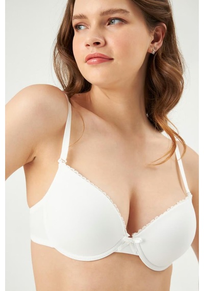 Pierre Cardin Eros 121 Tulıp Yarı Push-up Sütyen ekru