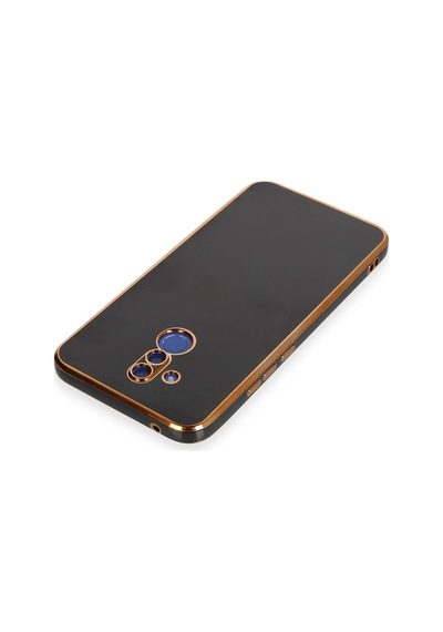 Newface - 657 - Huawei Mate 20 Lite Kılıf Volet Silikon - Csmo-tex - - Siyah