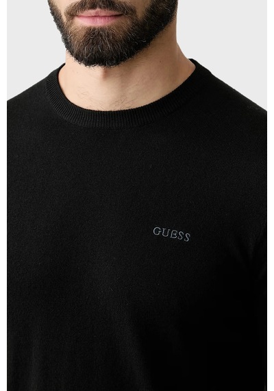 Guess Marcos Logolu Yün Karışımlı Bisiklet Yaka Kazak M6yr07z0912 Erkek Kazak M6yr07 Z0912 Jblk Siyah Guess Marcos Logolu Yün Karışımlı Bisiklet Yaka Kazak M6yr07z0912 Erkek Kazak M6yr07 Z0912 Jblk Siyah