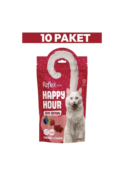 Happy Hour Love Edition Kedi Ödül Maması 10 X 60gr