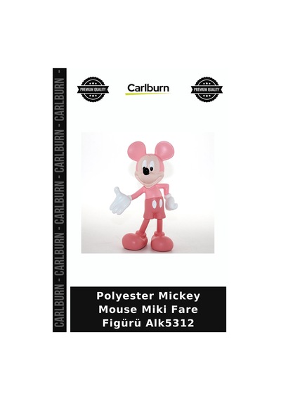 Özel Üretim Dekoratif Figür Masaüstü Hediye Salon Polyester Mickey Mouse Miki Fare Figürü Alk5312