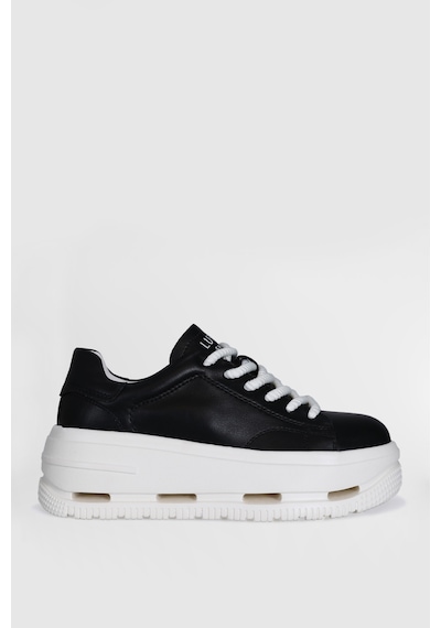 Lufian Agatha Kadın Sneaker Ayakkabı Siyah Siyah 121230007100100 Siyah