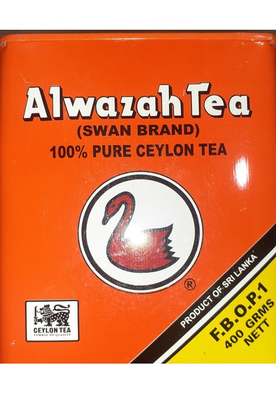Alwazah Tea Swan Brand Dökme Çay Teneke 400 G