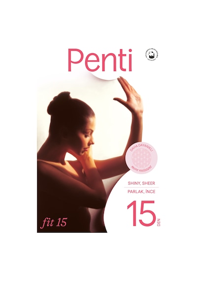 Penti Fit 15 Buğday Ten Rengi Külotlu  Çorap