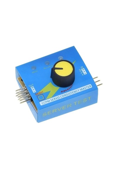 Alkatronik Servo Motor Tester 3 Kanal Dijital Multi Servo Esc Test Cihazı 10'lu Set