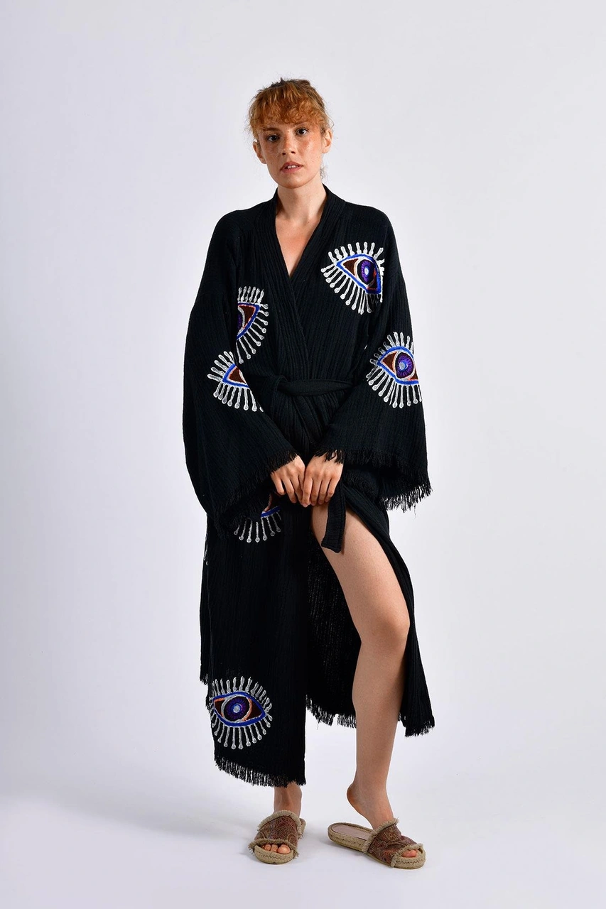 Brandsmithshop Siyah Visionguard Kimono Çok Renkli Brandsmithshop Siyah Visionguard Kimono Çok Renkli