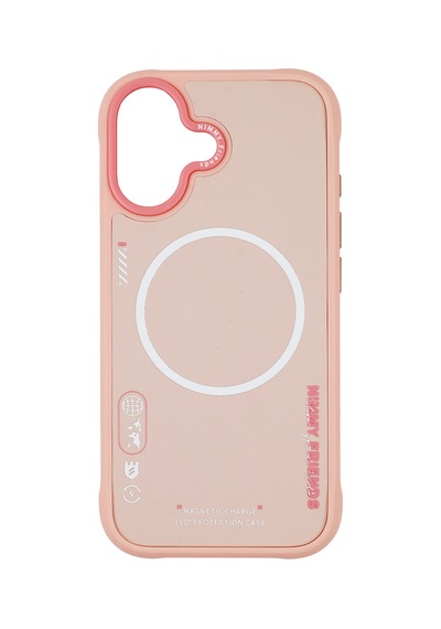 Apple Uyumlu iPhone 17 Magsafe Özellikli Cool And Cute 2.0 Telefon Kılıfı Pembe