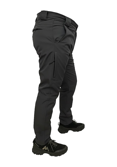 Mysia Outdoor Antrasit Soft Shell Pantolon İçi Polarlı Antrasit