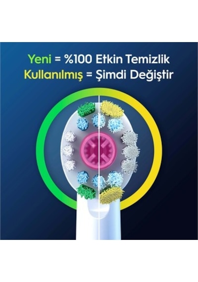 Yedek Diş Fırçası Başlığı 3d Beyazlatıcı 2 Adet