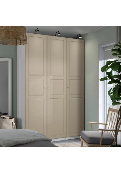 Ikea Çok Renkli Sağlam Kapaklı Gardırop 150x60x236 Cm
