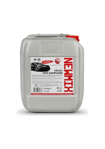 Newmix Ph Nötr Cilalı Fırçalı Oto Şampuanı 20 Kg