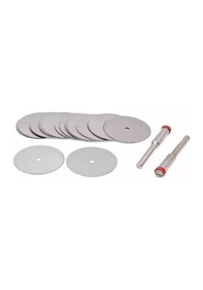 Merttools 22 Mm Saplı Testere Hobi Testeresi 10 Adet Testere 2 Adet Tutucu