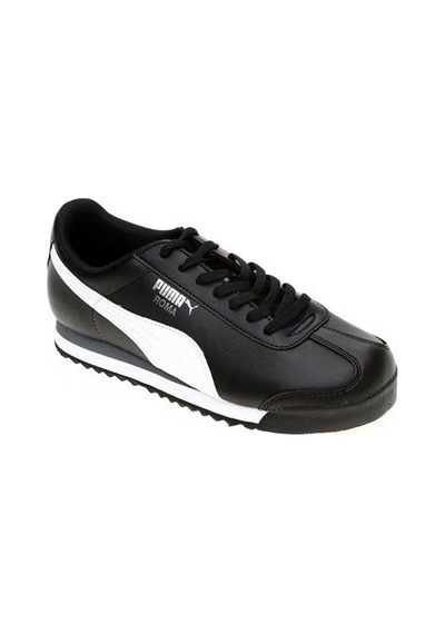 Puma Roma Basic Jr Kadın Siyah Spor Ayakkabı 35425901 Beyaz - Siyah