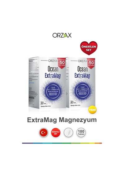 Extramag Ekonomik Paket 90 Tablet 2 Adet