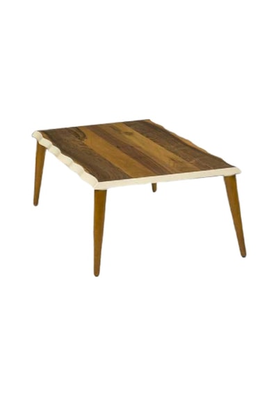 Orta Sehpa Osm KÜTÜK Desen Model Sehpa Parlak Ceviz-Krem Boya Kayın Torna RETRO ayak El Yapım Orta Sehpa Osm KÜTÜK Desen Model Sehpa Parlak Ceviz-Krem Boya Kayın Torna RETRO ayak El Yapım