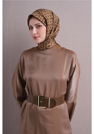 Armine Saf İpek Sura Eşarp 9636d 31 Fuşya Lila