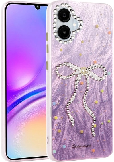 Muratech Newface Samsung Galaxy Uyumlu  A06 Kılıf Blade Aynalı Desenli Kapak - Desen 1