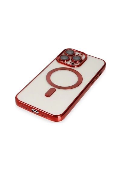 Newface - 263 - İphone 13 Pro Max Kılıf Kross Magneticsafe Kapak - Kmrsfres - - Kırmızı