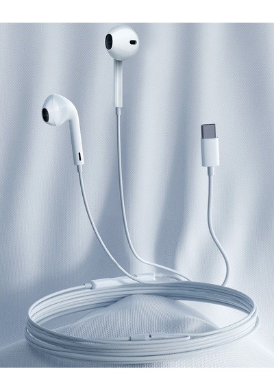 Rock Space ES08 Type-C Stereo Kablolu Kulak İçi Kulaklık
