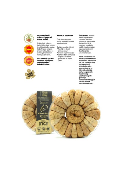 Garland Dizim Kuru İncir 250 G