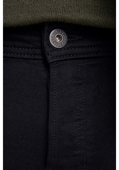 Jack & Jones Erkek Jjıglenn Slim Fit Jean Pantolon 12152346 Siyah 001