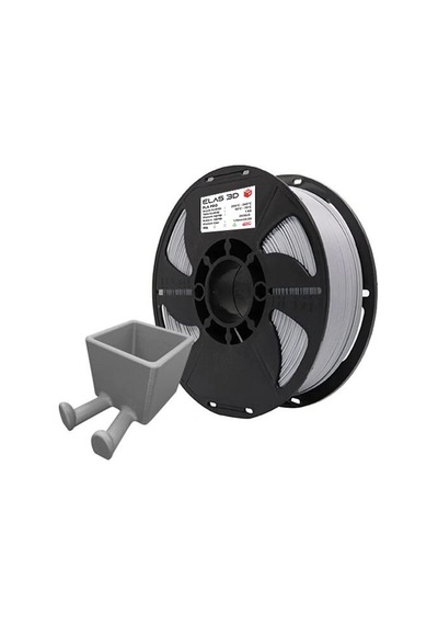 Elas 3d Gümüş Gri Pla Pro 1kg Filament