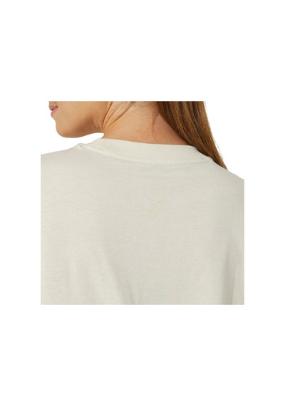 Kadın Bej Günlük Stil T-shirt Krem