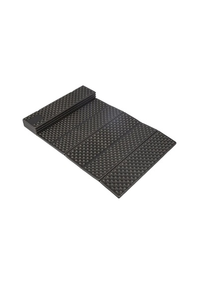 Madfox Trailpad Pro Katlanır Kamp Matı Z Mat Siyah Siyah