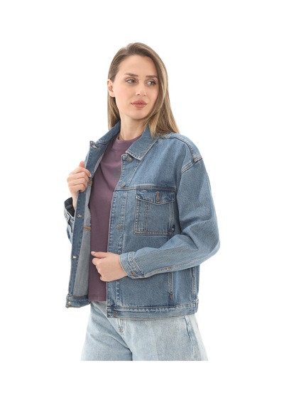 B0a67jqbq81-r Timberland Archive Denim Jacket Kadın Ceket Mavi B0a67jqbq81-r Mavi