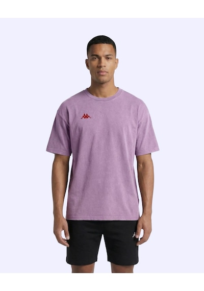 Kappa Jona Tshirt Erkek Mor Oversize Tişört