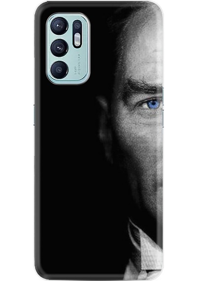 Oppo Reno 6 Kılıf Resimli Desenli Baskılı Silikon Atatürk Portre 3 1331
