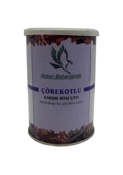 Doğan Baharatçılık Çörekotlu Karışık Bitki Çayı Teneke 100 G